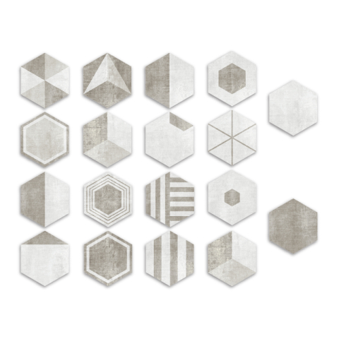 Hexagon Tile-21.A.223.H046